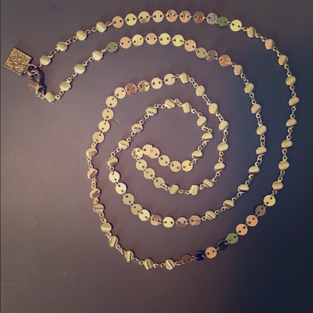 Anne Klein Gold Long Necklace